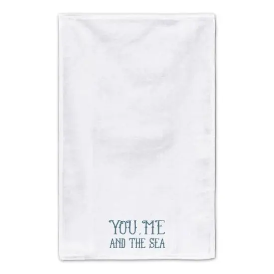 You Me & The Sea Tea Towel Set Blue/Gray {5}