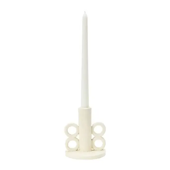 Hello Honey&reg; 5'' Volcano Finish Taper Candle Holder {5}