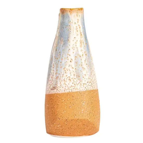 Hello Honey&reg; 8" Multicolor Chromatic HarmonyStoneware 2 Opening Vase {6}