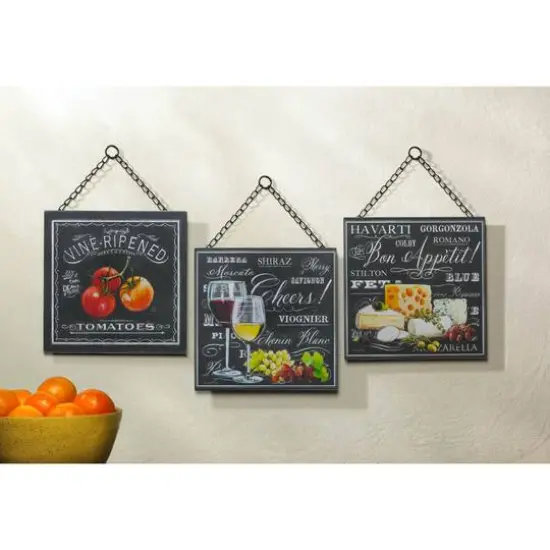 Bon Appetite Wall D&eacute;cor Set {3}