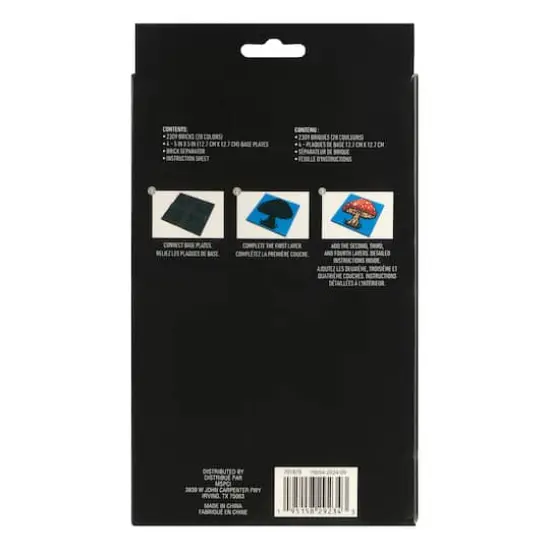 10" x 10" Toucan Pixelated Brick Art Kit by Make Market&reg; {7}