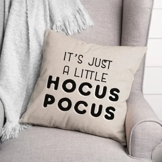 A Little Hocus Pocus Throw Pillow {4}