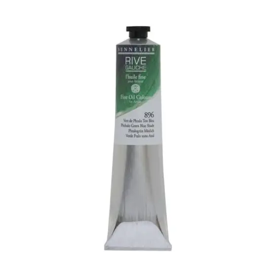 Sennelier Rive Gauche Oil Paint, 200mL 896 Phthalo Green Blue Shade {1}