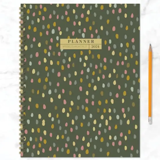 TF Publishing 2024 Rain Drops Large Planner {6}