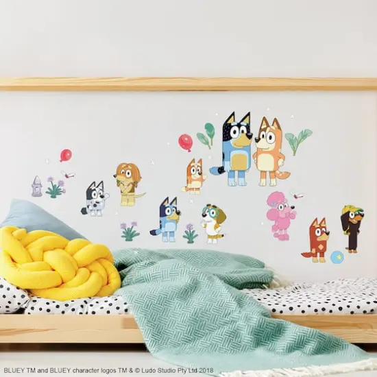 RoomMates Bluey Family and Friends Wall Decals {3}