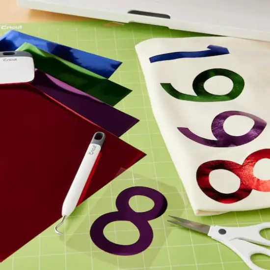 Cricut&reg; Foil Iron-On Bejeweled Sampler {3}