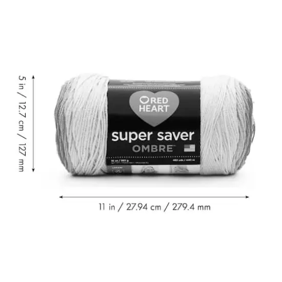 Red Heart&reg; Super Saver Ombre&trade; Yarn Sunny {13}