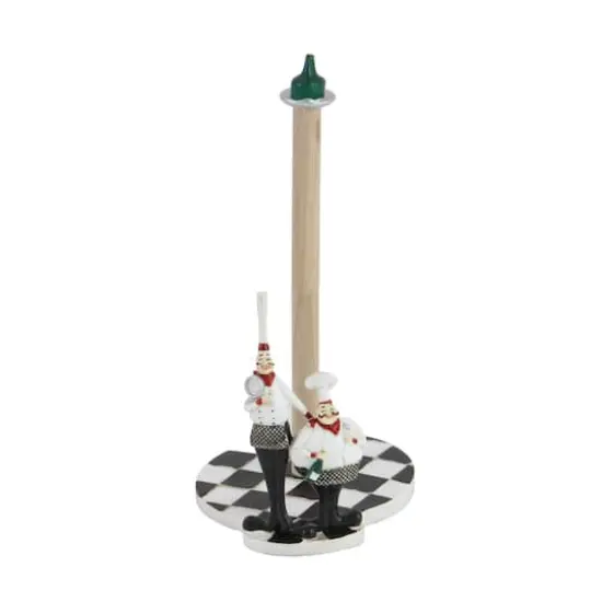 13" Chef Figurine Paper Towel Holder {3}
