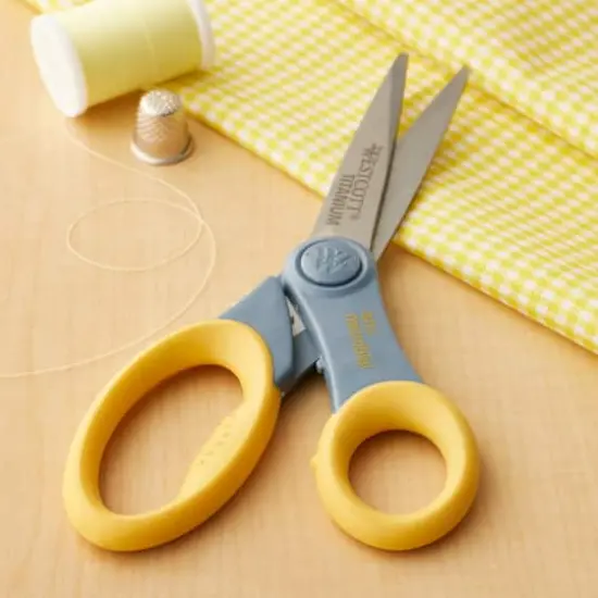 Westcott&reg; 8" Hard Handle Anti-Microbial Scissors {3}