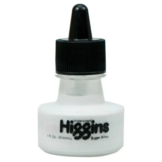 Higgins Drawing Ink, 1oz. Super White {1}