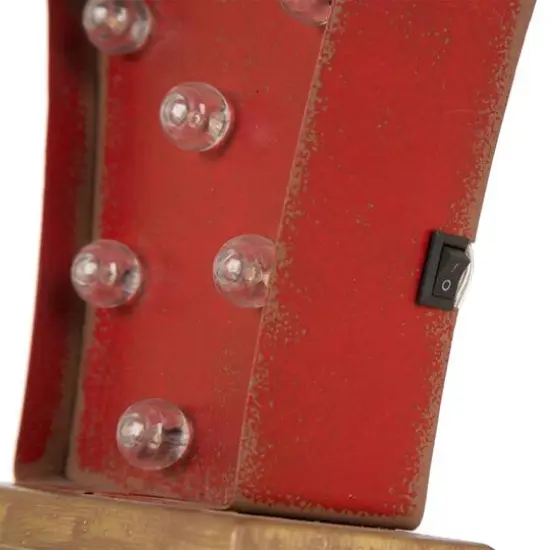 Glitzhome&reg; LED Tree & Gift Box Stocking Holder Set {5}