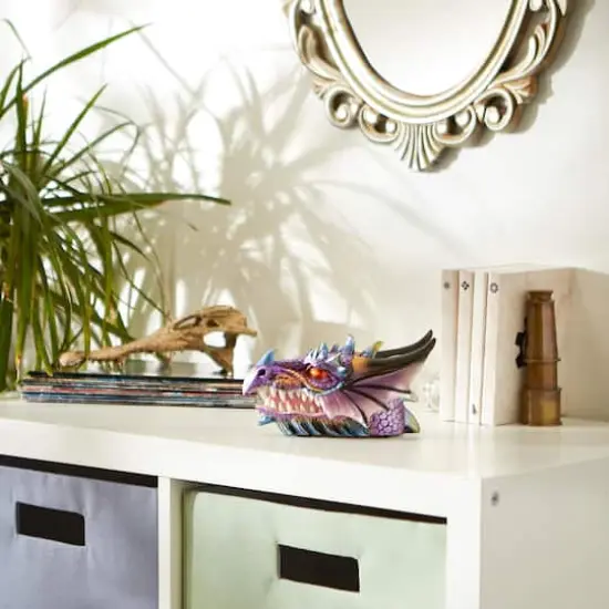 7.5" Dragon Head Treasure Box {6}