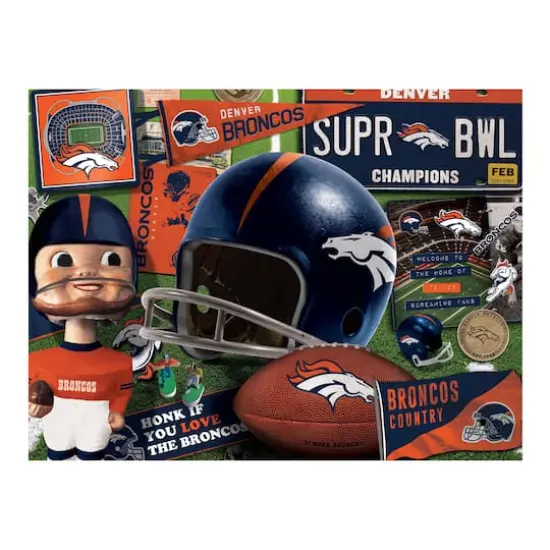 NFL Retro Series 500 Piece Puzzle Denver Broncos {5}