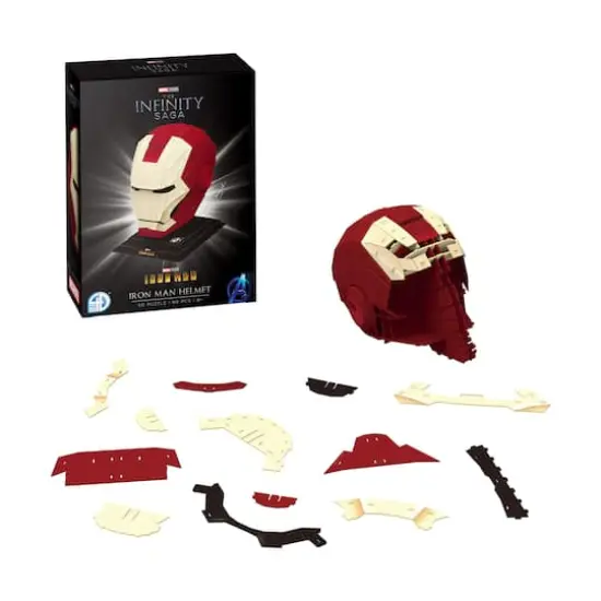 Marvel The Infinity Saga - Iron Man Helmet 3D Puzzle: 92 Pcs {4}
