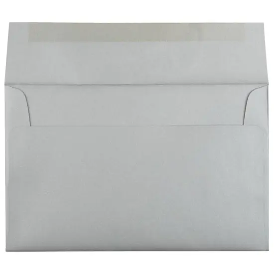 JAM Paper A10 Metallic Invitation Envelopes, 25ct. Silver Stardream {4}