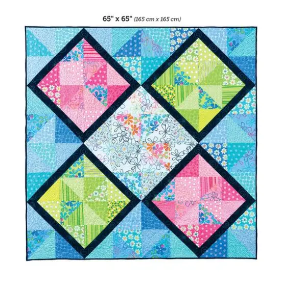 Leisure Arts&reg; Memory Lane Modern Quilt Pattern {5}