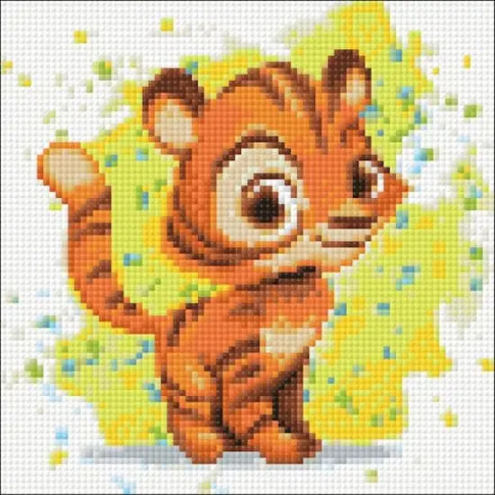 Crafting Spark Little Tiger Diamond Painting Kit {1}