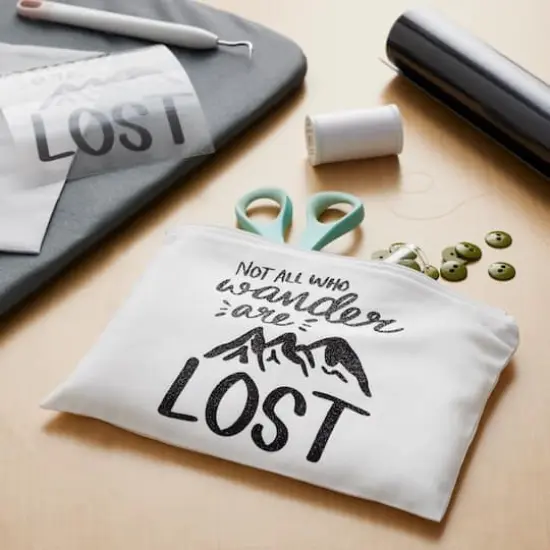 Cricut&reg; Iron-On Glitter Black {3}