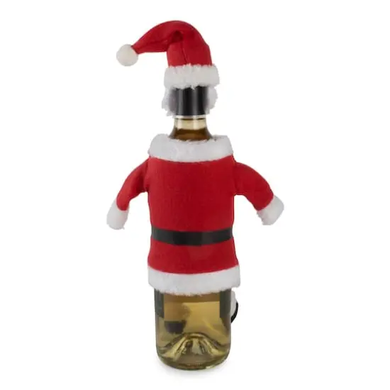 DII&reg; Santa, Reindeer, and Elf Wine Bottle Outfits Set {7}