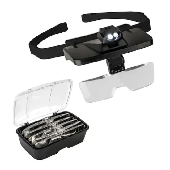 John Bead Head Mounted Magnifier with Lights {1}