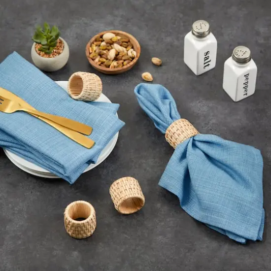 DII&reg; Variegated Napkin Set, 6ct. Light Blue {6}