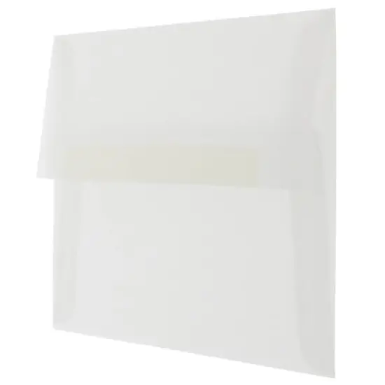 JAM Paper 3.625" x 5.125" Translucent Vellum Invitation Envelopes {3}