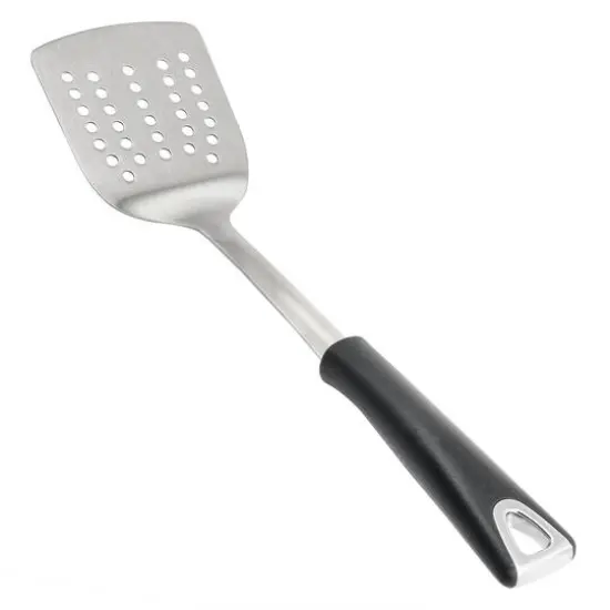 Martha Stewart Everyday Gray Stainless Steel Slotted Turner {1}
