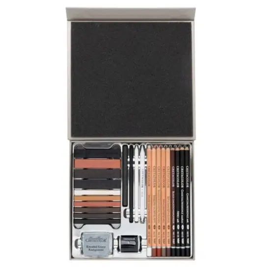 Cretacolor Passion 25 Piece Drawing Box Set {5}