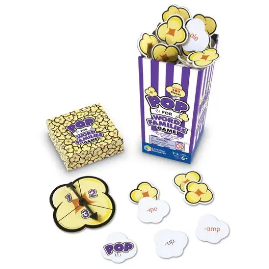 Learning Resources Pop for Word Families Game {1}