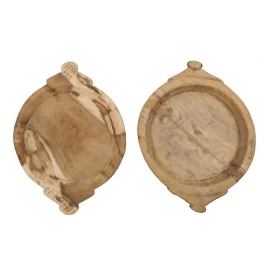 Hello Honey&reg; Hand Carved Wooden Bowl Set {1}