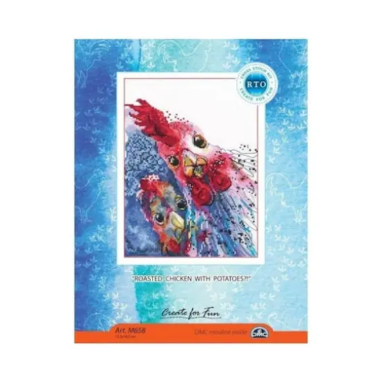 RTO Roasted Chicken With Potatoes Cross Stitch Kit {3}