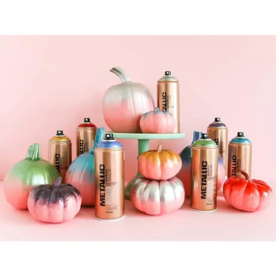 Montana&trade; Cans Metallic Effect Spray Paint, 400mL Silver {7}