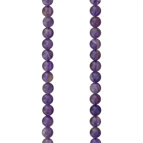 Purple Amethyst Round Beads, 6mm by Bead Landing&trade; {1}