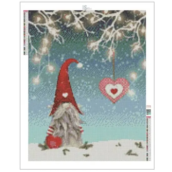 Sparkly Selections Christmas Elf Diamond Painting Kit, Square Diamonds {4}