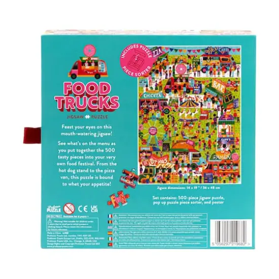 Food Trucks Jigsaw Puzzle: 500 Pcs {5}