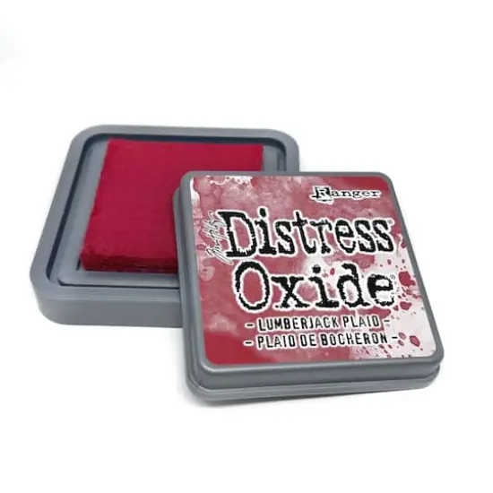 Tim Holtz&reg; Distress&reg; Oxide Ink Pad Lumberjack Plaid {4}