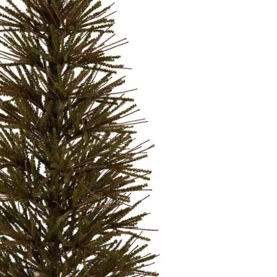 4ft. Unlit Medium Warsaw Twig Artificial Christmas Tree in Burlap Base {4}