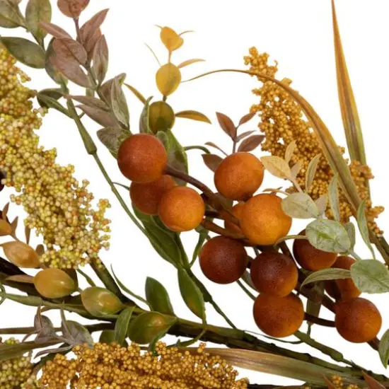 5ft. Real Touch&trade;️ Greenery & Berries Fall Harvest Garland {6}