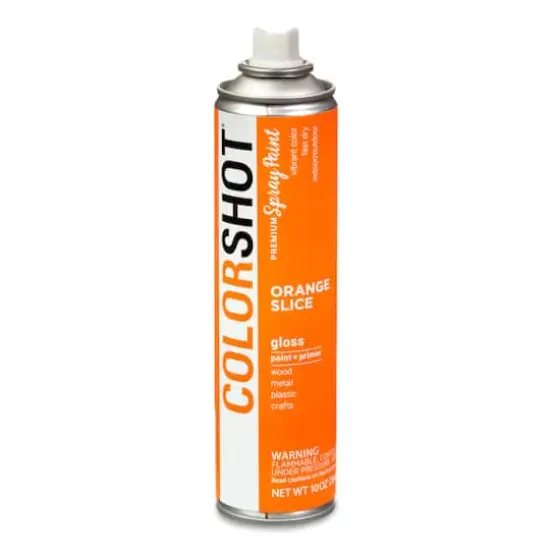 COLORSHOT&reg; Premium Gloss Spray Paint Orange Slice {4}
