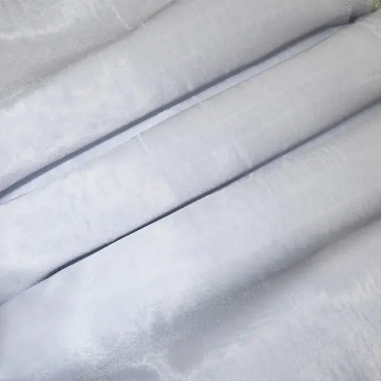 Feldman Organza Polyester Fabric White {1}