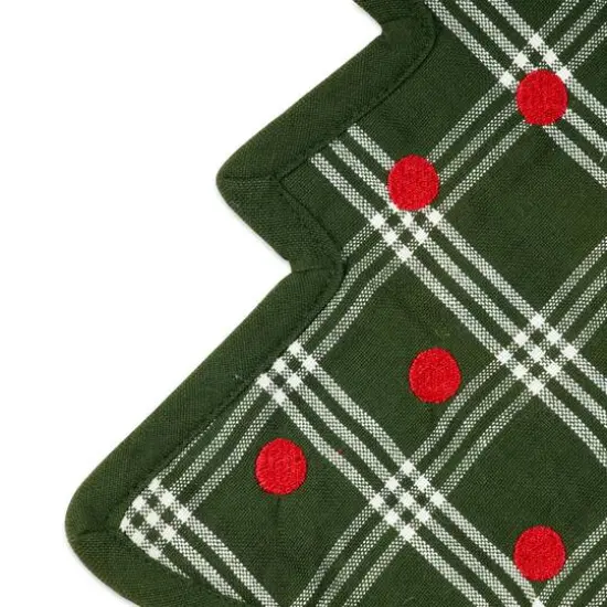 DII&reg; Christmas Tree Potholder Gift Set {11}