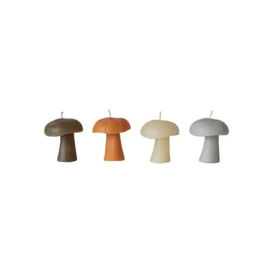 Hello Honey&reg; Unscented Mushroom-Shaped Votive Candles, 4ct. Olive {5}