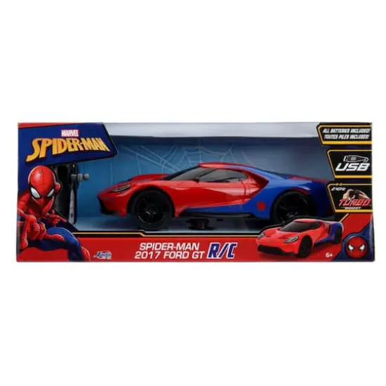 Jada Toys&reg; Hollywood Rides Spiderman Remote-Control Ford GT Toy {7}