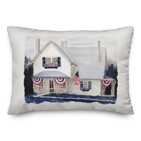All American Home Throw Pillow {1}