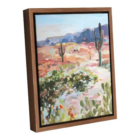 10" Cactus Field Canvas Wall Art by Ashland&reg; {3}