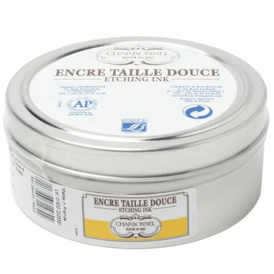 Charbonnel Etching Ink, 200mL Lemon Yellow {1}