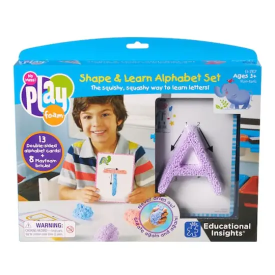 Educational Insights&reg; Playfoam&reg; Shape & Learn Alphabet Sets, 2ct. {4}