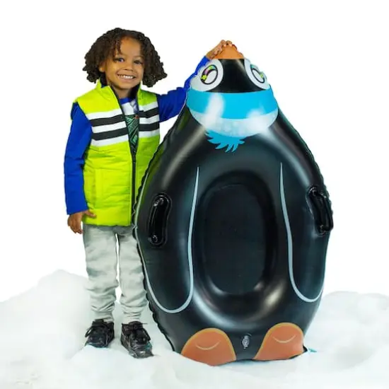 SnowCandy 37" Penguin Snow Sled {3}