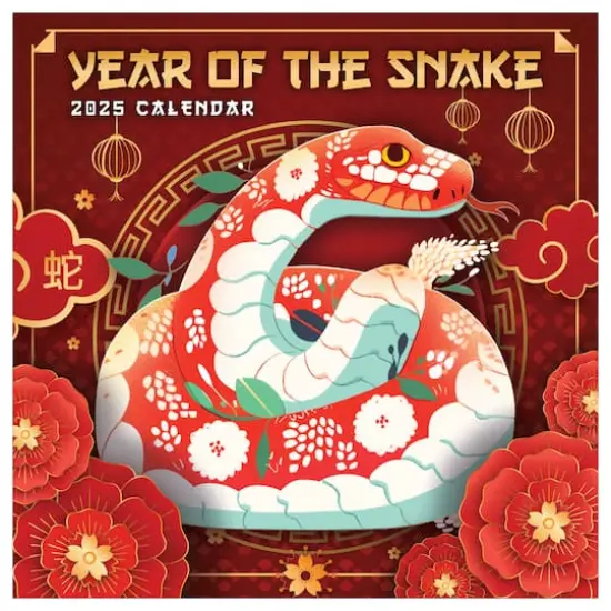TF Publishing 2025 Year of the Snake Wall Calendar {1}