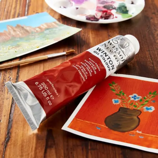 Winsor & Newton&trade; Winton 6.75oz. Oil Colour&trade; Paint Burnt Sienna {3}